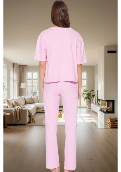 Pamuklu Pijama Takımı Rahat Regular Kalıp Boru Paça Kaliteli Işçilik modelleri