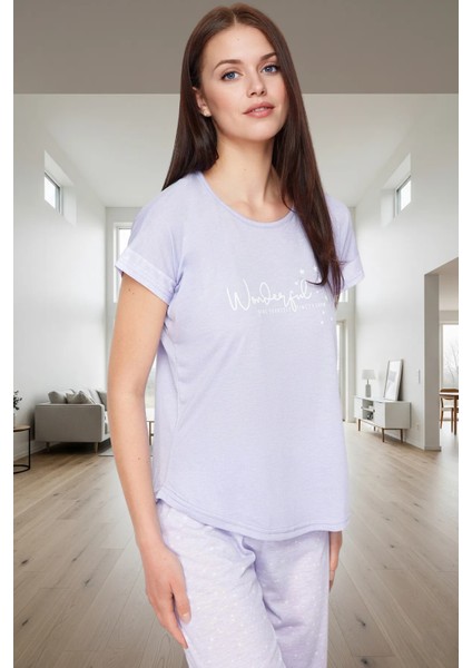 Rahat Kesim Pijama Takımı Ekose Desenli Viskoz Karışımlı Uzun Paça Özel Tasarım fiyatları
