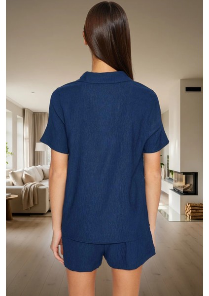 Rahat Yazlık Pijama Takımı Saten Kumaş ve Nakış Detay Premium Kalite Konforlu Kesim modelleri