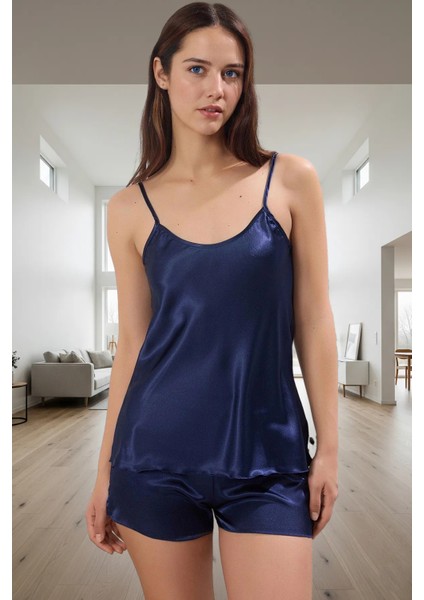 Yazlık 3lü Saten Pijama Takımı Renk Regular Kalıp Kadın Rahat Kullanım Dayanıklı Malzeme fiyatları