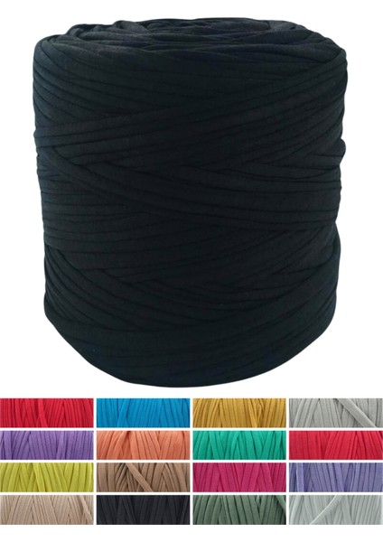 Siyah Penye Ip Büyük Boy 650 gr 130 mt