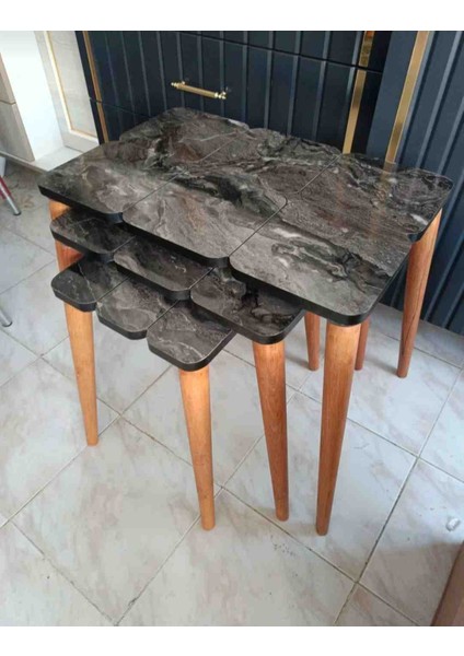 Üçlü Zigon Sehpa fiyatları