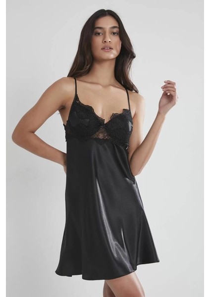Pierre Cardin 6335 6'lı Saten Gecelik Sabahlık Takım indirimleri