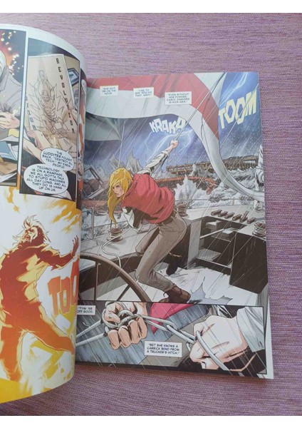 Kaptan Marvel Karanlık Fırtına #1 Çiğneme Varyantı Nm Gem Vay Canına Ingilizce Yeni Kondisyonda Usa Basimi 2023 Basim Captain Marvel Dark Tempest Çizgi Roman, Dinamik Çizimler ve Heyecan Verici modelleri