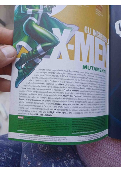 Uncanny X-Men: Quarantine Ingilizce Çizgi Roman 92 Sayfa Cok Temiz Kondisyonda X-Men Çizgi Romanı, 'keep Out' ve 'danger' Uyarı Etiketleriyle Karantina Temasını Işliyor. 96 Sayfa modelleri