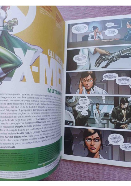 X-Men Legacy. Şubat 2011'DE Yayınlandı. #243. ***a Sınıfı. Doğrudan Baskı. ☆bu, Carey, Davidson ve Reber Iş Birliğidir. Kusursuz Durumdadır Italyanca Baski. 56 Sayfa modelleri