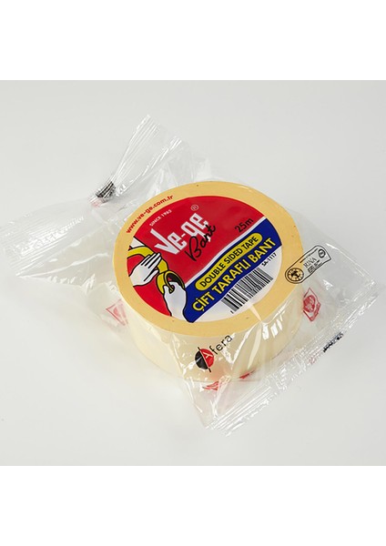 Çift Taraflı Bant - Halı Bandı - 48 mm x 25 Metre - 5 Adet fiyatları