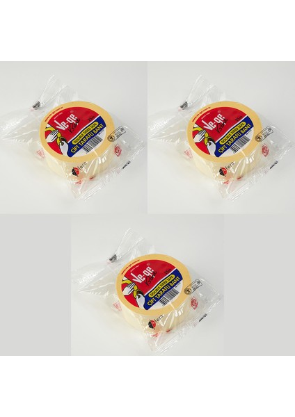 Çift Taraflı Bant - Halı Bandı - 48 mm x 25 Metre - 3 Adet