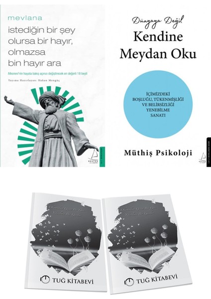 Istediğin Bir Şey Olursa Bir Hayır, Olmazsa Bin Hayır Ara ve Dünyaya Değil Kendine Meydan Oku + Hediyeli