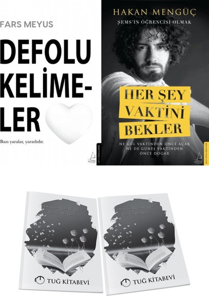 Defolu Kelimeler ve Her Şey Vaktini Bekler + Hediyeli