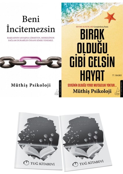 Beni Incitemezsin ve Bırak Olduğu Gibi Gelsin Hayat + Hediyeli
