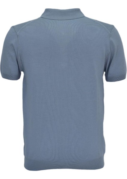 Erkek Polo Yaka Fermuarlı Triko Tişört T363 BGL-ST04722 modelleri