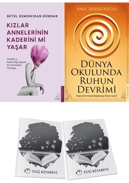 Kızlar Annelerinin Kaderini Mi Yaşar? ve Dünya Okulunda Ruhun Devrimi + Hediyeli