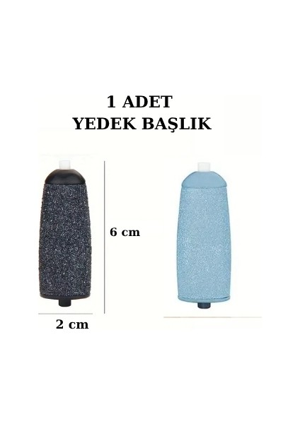Ayak Bakım Cihazı Uyumlu Yedek Törpü Başlığı – Sert Deri Temizleyici, Kolay Takılan Aşındırıcı Taşlama Silindiri, Tekli Paket, Siyah Renk, Ev Tipi Kullanım Için Ideal fiyatları