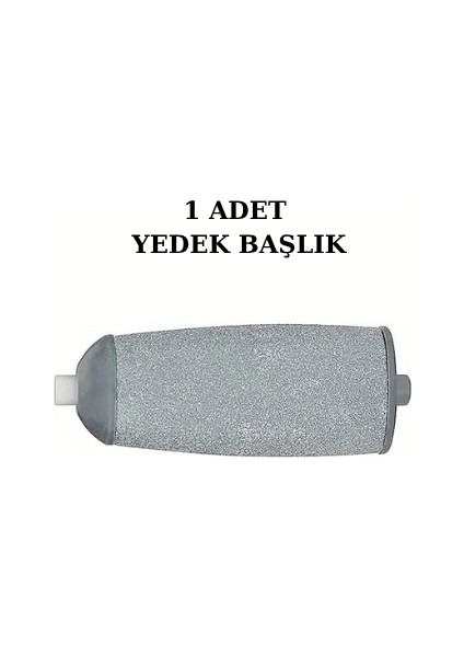 Ayak Bakım Cihazı Uyumlu Yedek Törpü Başlığı – Sert Deri Temizleyici, Kolay Takılan Aşındırıcı Taşlama Silindiri, Tekli Paket, Siyah Renk, Ev Tipi Kullanım Için Ideal modelleri