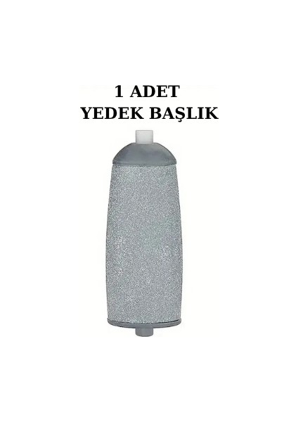 Ayak Bakım Cihazı Uyumlu Yedek Törpü Başlığı – Sert Deri Temizleyici, Kolay Takılan Aşındırıcı Taşlama Silindiri, Tekli Paket, Siyah Renk, Ev Tipi Kullanım Için Ideal