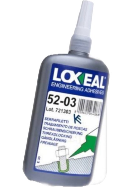 52-03 Orta Mukavemetli Anaerobik Yapıştırıcı (250ML)