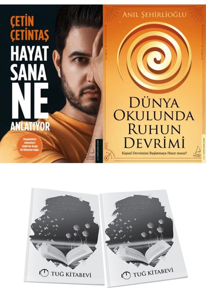 Hayat Sana Ne Anlatıyor ve Dünya Okulunda Ruhun Devrimi + Hediyeli