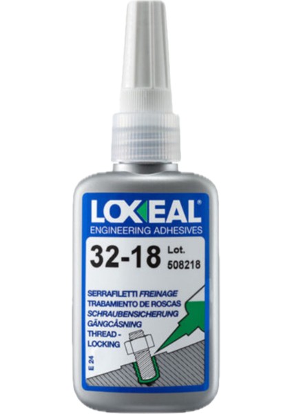 32-18 Pirinç/alüminyum Dişliler Için Anaerobik Yapıştırıcı (50ML)