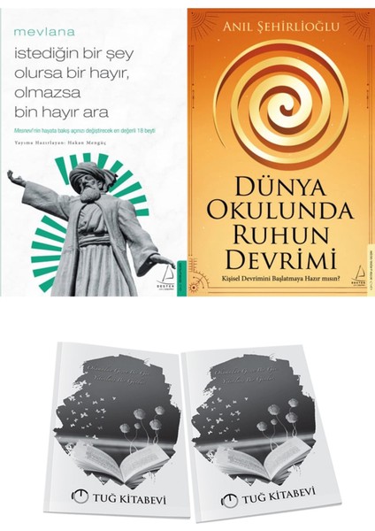 Istediğin Bir Şey Olursa Bir Hayır, Olmazsa Bin Hayır Ara ve Dünya Okulunda Ruhun Devrimi + Hediyeli