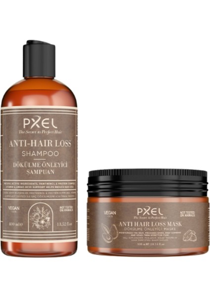 Anti-Hair Loss Şampuan – Maske 2’li Set 400 ml , 300 ml