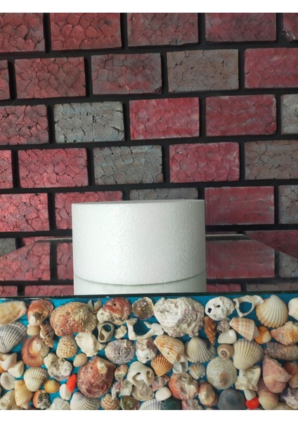 Strafor Maket Pasta Köpüğü 15CM Çap 10CM Yükseklik