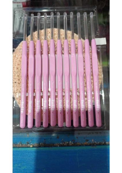 Silikon Yumuşak Saplı Örgü-Dantel Tığı 22 Numara 0.50 mm