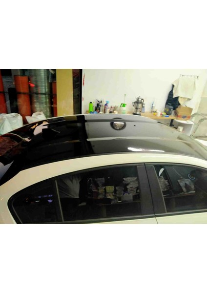 Piano Black Parlak Siyah Hava Kanallı Araç Kaplama Folyosu modelleri