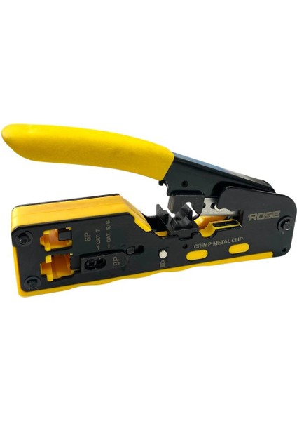 RC-812 Cat5/cat6/cat7 EZ-RJ45-RJ11 Konnektör Sıkma Pensesi