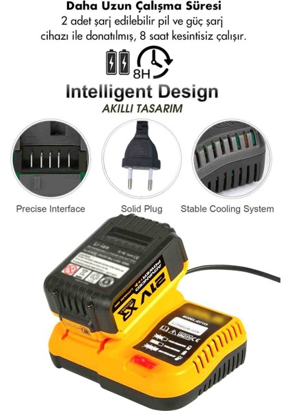 Çift Batarya 10 Pilli Metal Şanzıman Dekupaj Testere Demir Kesme fırsatları