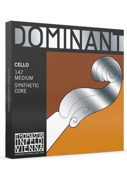 Thomastik Dominant 147 Çello Teli Set