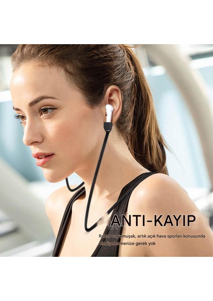 Vendas Airpods 1. 2. 3. Nesil ve Airpods Pro / Pro 2 Uyumlu Mıknatıslı Silikon Kulaklık Boyun Askısı fiyatları