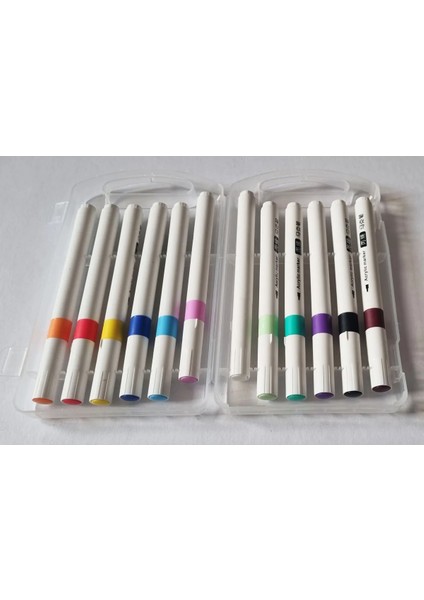 12'li Çantalı Akrilik Marker Kalem Aimeile Markör No. A-911-12 fiyatları