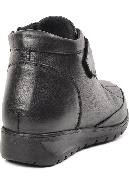 7118 Siyah Kadın Hakiki Deri Bot modelleri