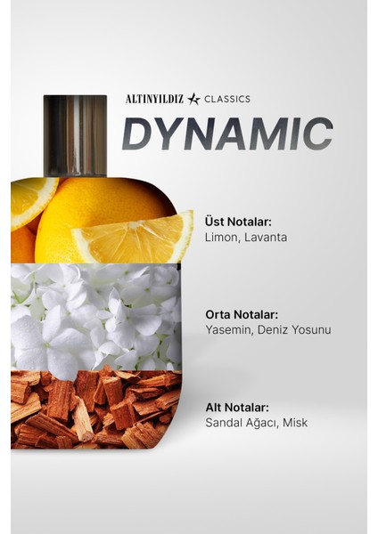 ALTINYILDIZ CLASSICS Erkek AC Dynamic EDP Parfüm 100 Ml modelleri