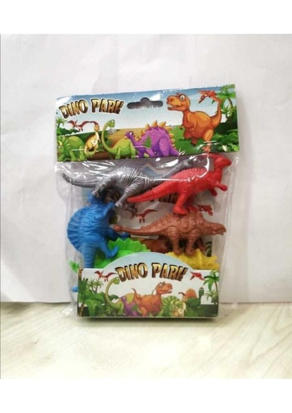 Dino Park 6'lı Dinozor Figürlü Oyuncaklar