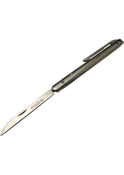 Ince D2 Çelik Çakı 18 cm , Metal Sap