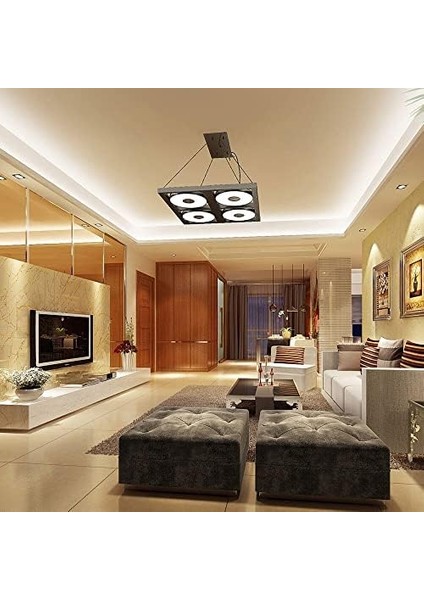 LED 4040 Yeni Nesil 15 Metre Şerit + 12V 16.5 200 Watt Trafo Oturma Odası, Yatak Odası ve Mutfak Için Gizli Aydınlatma (Beyaz) modelleri