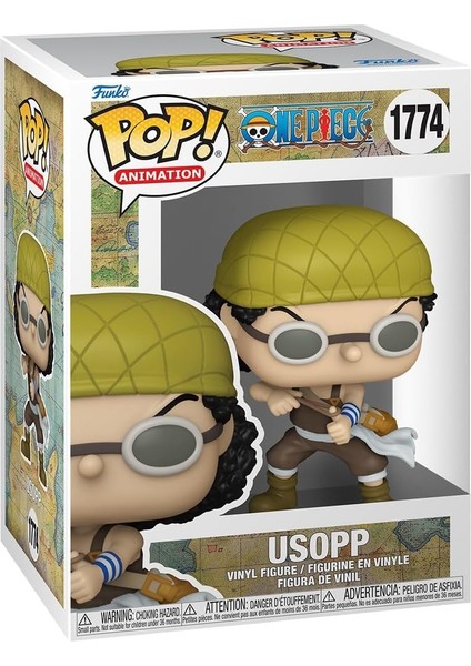 Pop Animation: One Piece (Refresh) - Usopp Figür