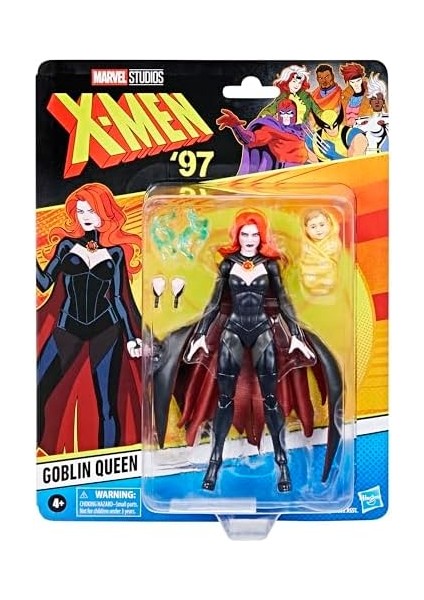 Hasbro Legends Serisi Goblin Kraliçesi, X-Men '97 Serisinden Esinlenilmiş, 15 cm Aksiyon Figürü modelleri