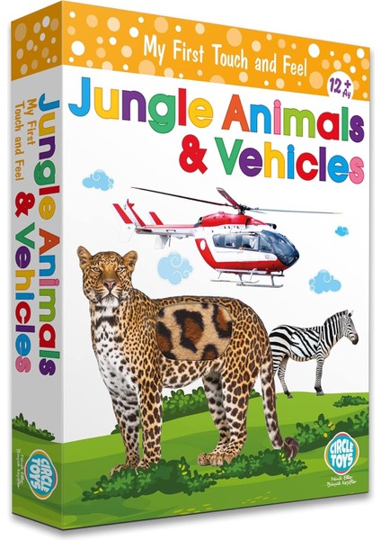 Toys Dokun Hisset Orman Hayvanları ve Araçlar