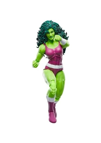 Efsaneler Serisi She-Hulk, Iron Man Comics Koleksiyon 15 cm Aksiyon Figürü, Retro-Inspired Blister Kart fiyatları