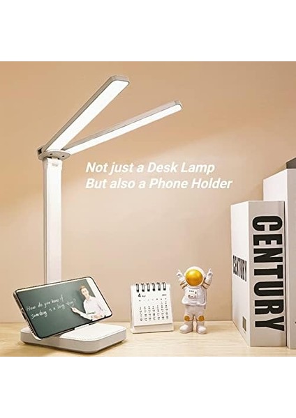 Ev Ofis Için Beyaz Masa Lambası, 3 Aydınlatma Modlu Taşınabilir Küçük Masa Lambası, Çocuklar Için Pille Çalışan Şarj Edilebilir Masa Lambası, Okuma, Çalışma, Yurt, Beyaz fiyatları