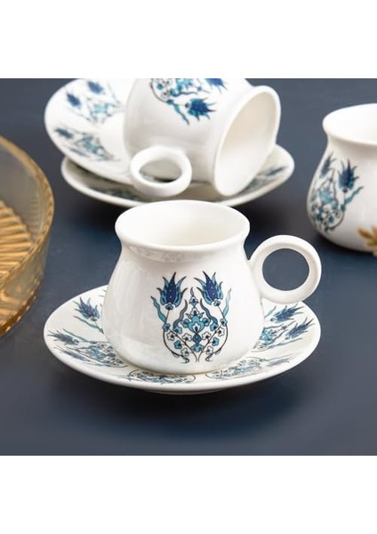 Bursa 6 Kişilik Kahve Fincanı Takımı, 90 ml modelleri