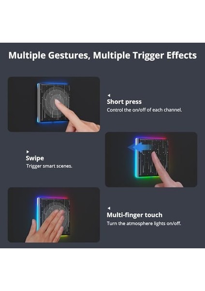 Tx Ultimate 4'lü Akıllı Dokunmatik Duvar Anahtarı Start Kapak (Aksesuar) fiyatları