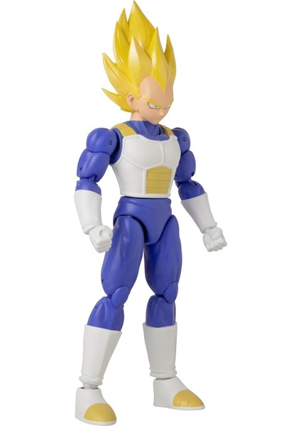 16 cm Dragon Ball Super Saiyan Vegeta Poz Verilebilir Figür, Dragon Stars Serisi