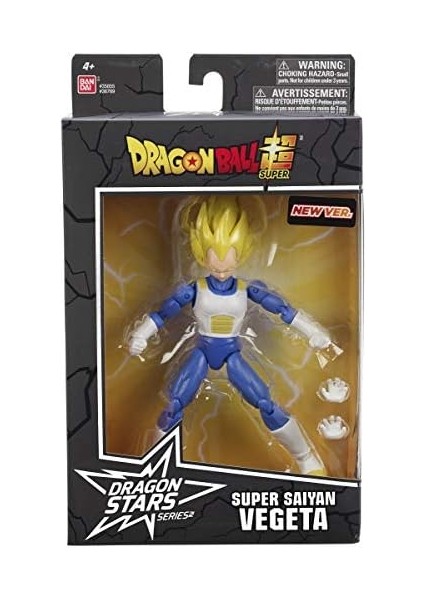 16 cm Dragon Ball Super Saiyan Vegeta Poz Verilebilir Figür, Dragon Stars Serisi fiyatları