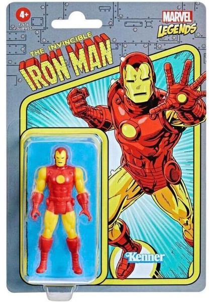 Legends Retro 3.75 Inç Iron Man Aksiyon Figürü