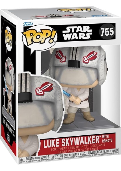 Pop : Luke Skywalker With Remote Figür