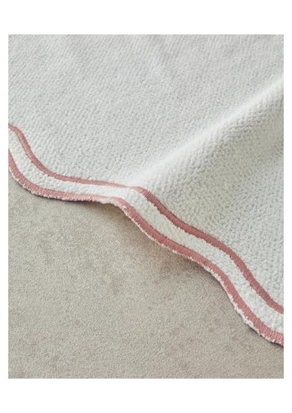 Home Retro Ws Pamuklu Nakışlı Yüz Havlusu Ekru - Pembe modelleri